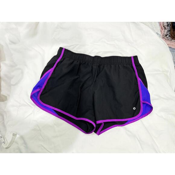 Active Workout Black Short Set Bundle of 2 - Size Large - Picture 2 of 9